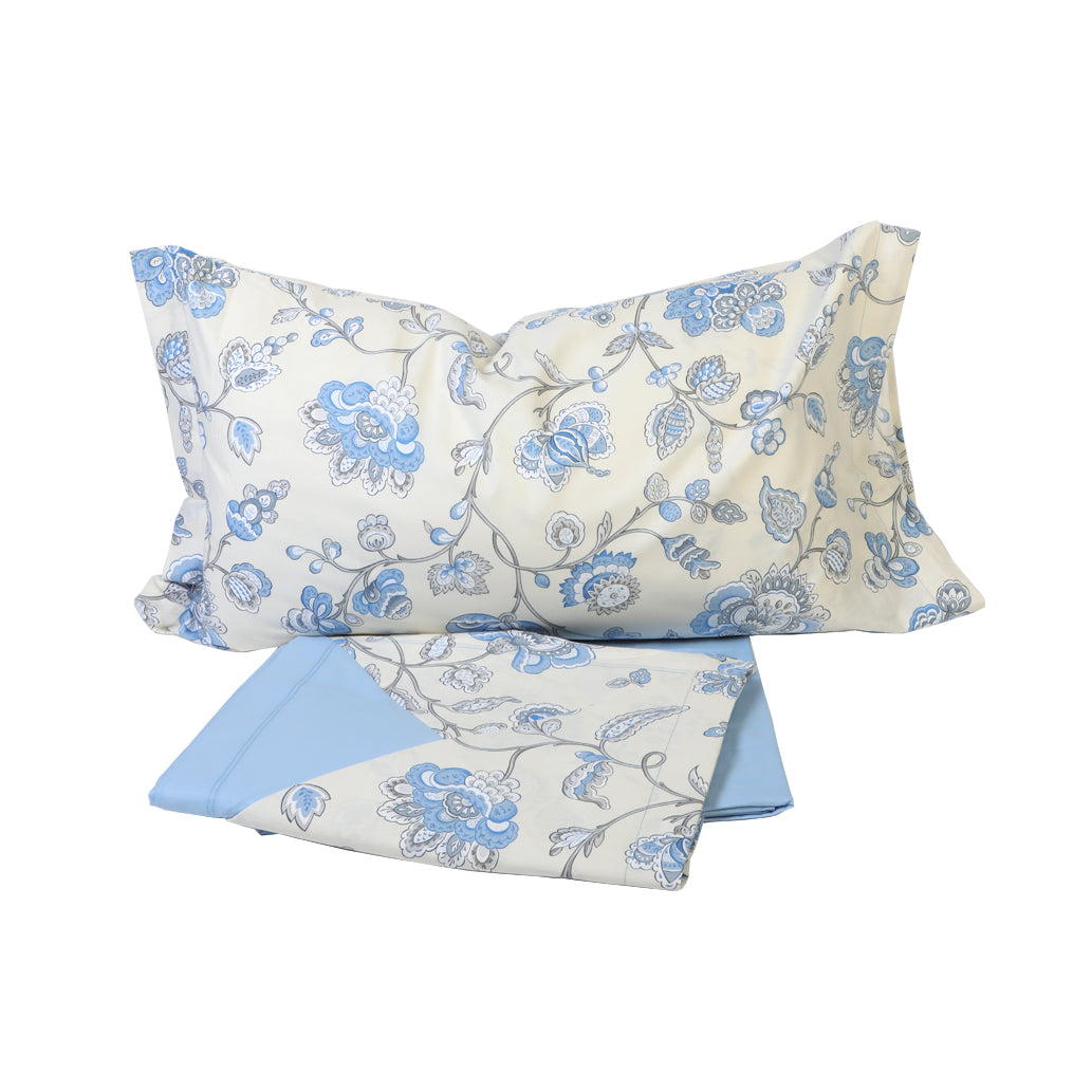 Pierre Cardin India Doppelbett-Set mit 4 Kissenbezügen (verschiedene Farben)