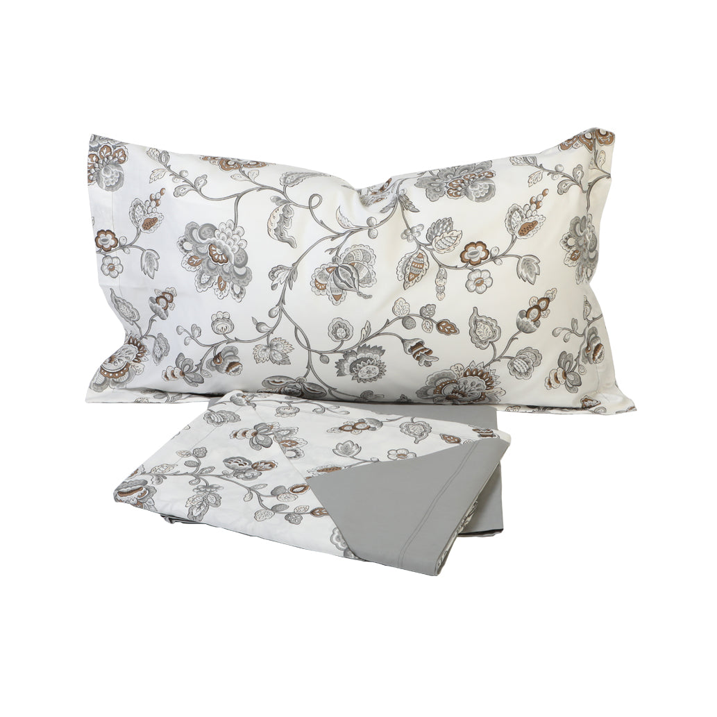 Pierre Cardin India Doppelbett-Set mit 4 Kissenbezügen (verschiedene Farben)