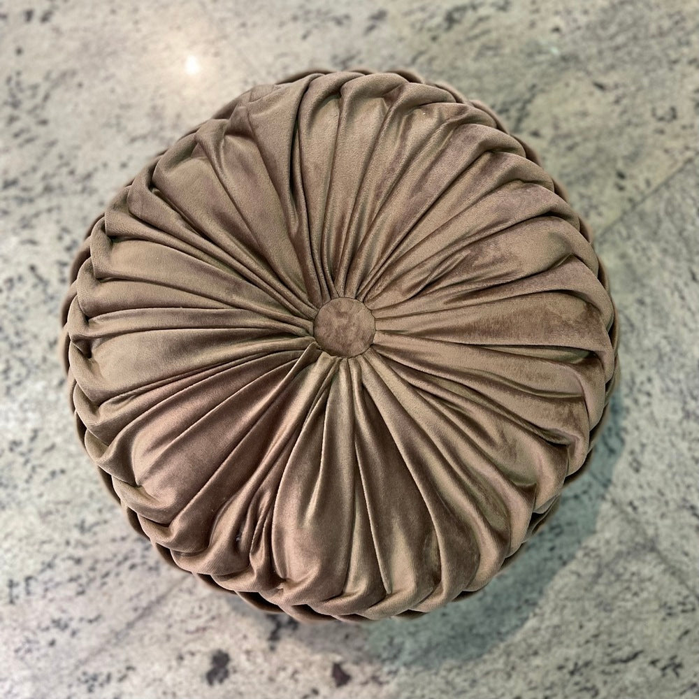 Ruocco Home Giosy Round Velvet Furnishing Cushion