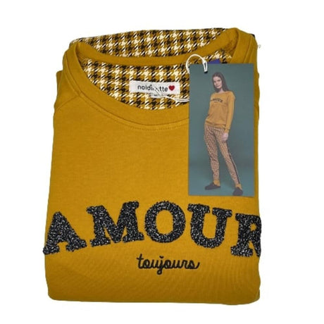 Pigiama Donna in Cotone Felpato Noidìnotte 7926