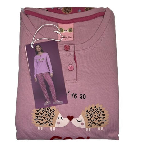 Pigiama Donna in Caldo Cotone Noidìnotte 7876