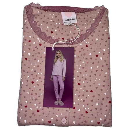 Pigiama Donna in Caldo Cotone Noidìnotte 7889