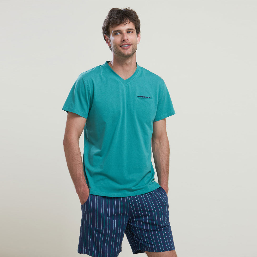 Pigiama Uomo Noidìnotte Fresh Cotone Vari Colori