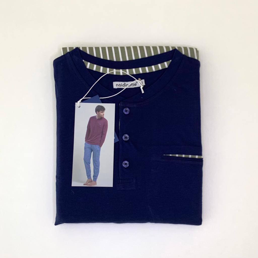 Pigiama Uomo Noidìnotte Ted Micropile Vari Colori