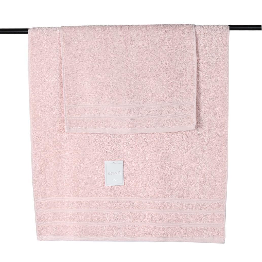 Set Asciugamani Spugna Maè by Via Roma, 60 Ambient 420gr Viso + Ospite (Vari Colori)