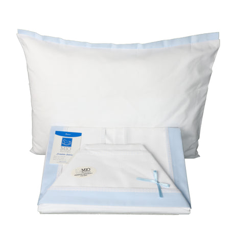 Set Lenzuolino per Culla Lettino da Ricamare Mio Piccolo Piquet Vari Colori