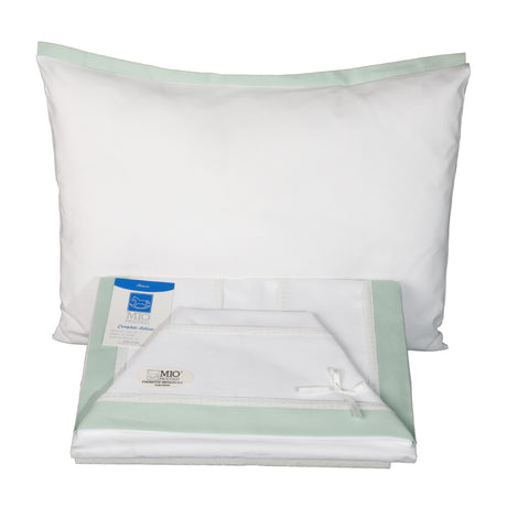 Set Lenzuolino per Culla Lettino da Ricamare Mio Piccolo Piquet Vari Colori