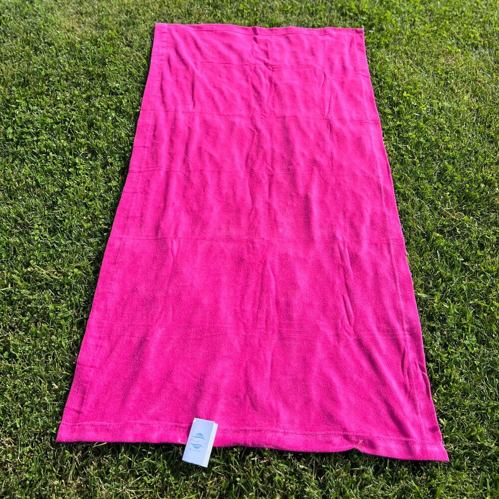 Strandtuch fürs Bett aus Mikroschwamm mit Gummizug Ruocco Home 70x190 cm