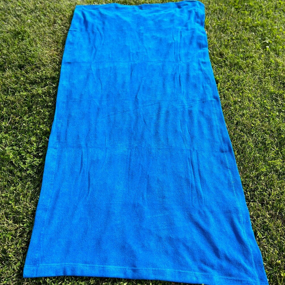 Strandtuch fürs Bett aus Mikroschwamm mit Gummizug Ruocco Home 70x190 cm