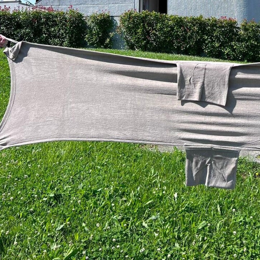 Strandtuch fürs Bett aus Mikroschwamm mit Gummizug Ruocco Home 70x190 cm