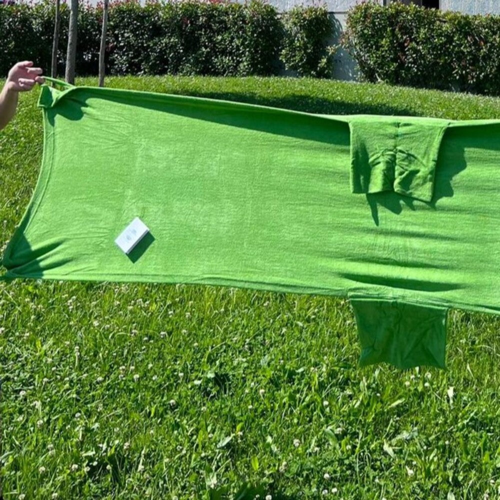 Strandtuch fürs Bett aus Mikroschwamm mit Gummizug Ruocco Home 70x190 cm