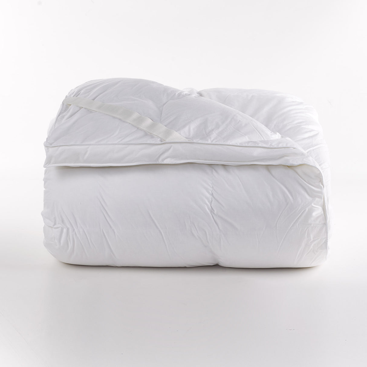 Dettaglio dell'etichetta originale Maè by Via Roma 60 sulla linea di topper correttori letto Dormirè.