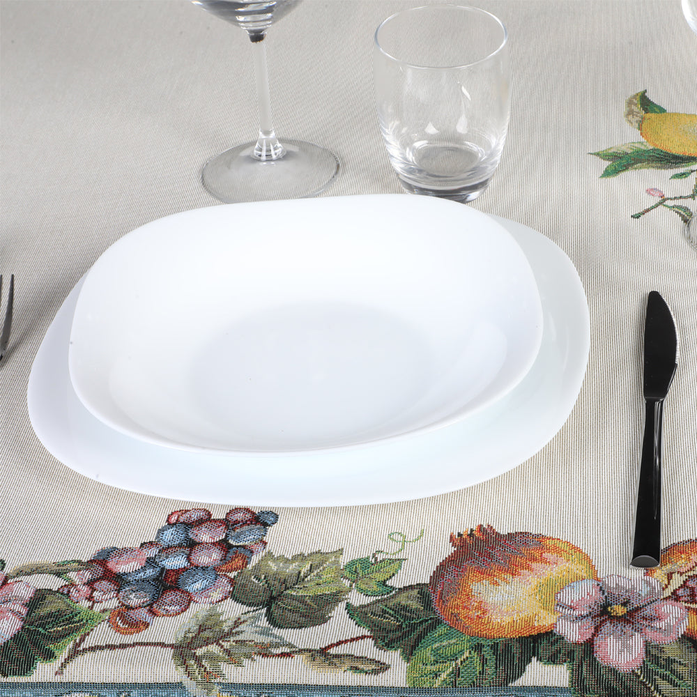 Tablecloth Ruocco Home Nimeria Gobelin 6 places 150x180cm