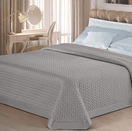 Ruocco Home Lux Doppelsteppdecke 260x260 cm