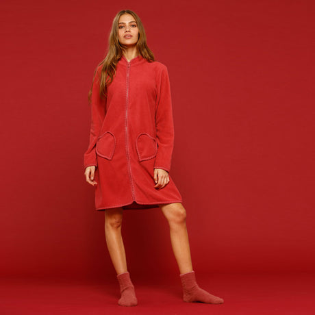 Noidìnotte Ginevra Women's Dressing Gown Microfleece Various Colors