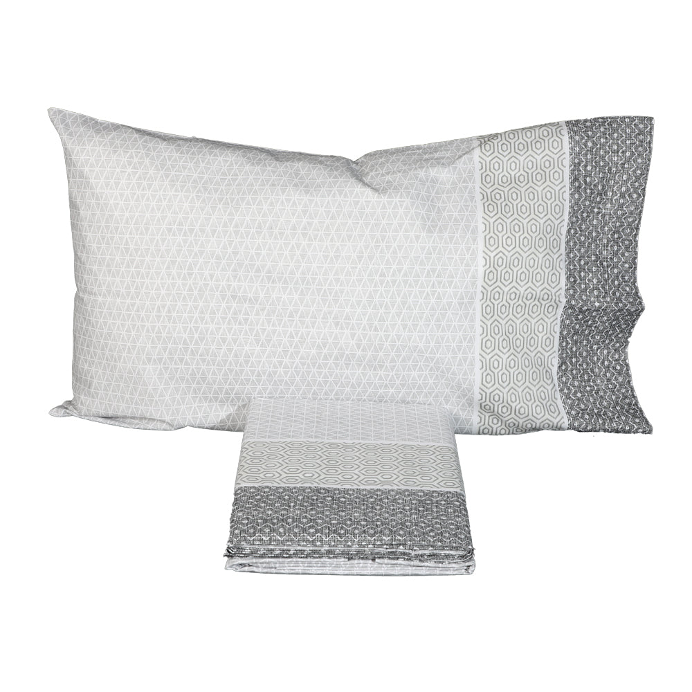 Maè Double Bed Set by Via Roma, 60 Mixer 100% cotton