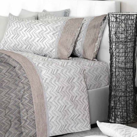 Maè Einzelbett-Set von Via Roma, 60 Materialien, 100 % Baumwolle