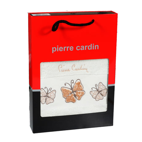 Set asciugamani 1+1 Butterfly  Pierre Cardin
