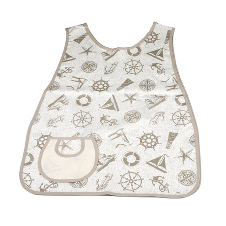 Tunic with Pocket in Aida Cloth Faro Botticelli Home