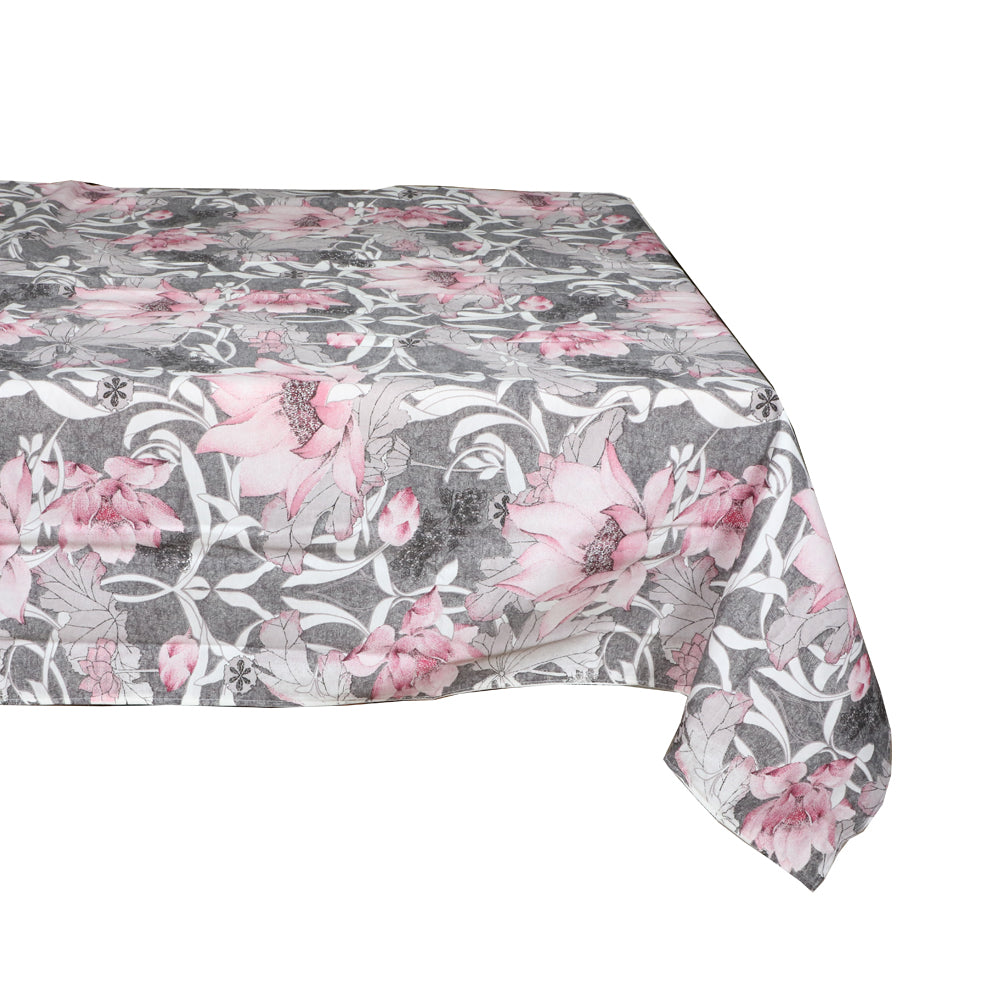 Botticelli Home Tovaglia 12 Posti In Puro Cotone – Fantasia Giardino Con Ombrelloni – Reversibile E Lavabile A Mano - 2