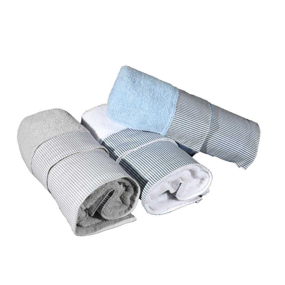 Set Asciugamani Spugna 3+3 - Cotone 100% Botticelli Home Capri Ass. A