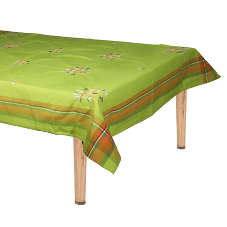 Tablecloth and napkins refill. handmade Bouquet Botticelli Home - 6 places 105x180cm