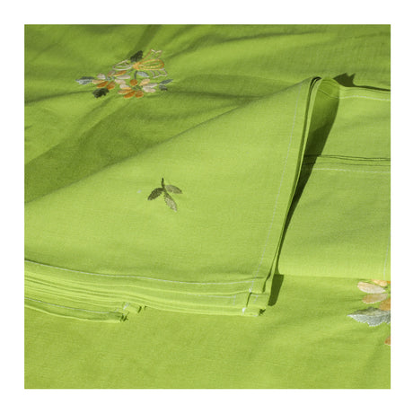 Tablecloth and napkins refill. handmade Bouquet Botticelli Home - 6 places 105x180cm