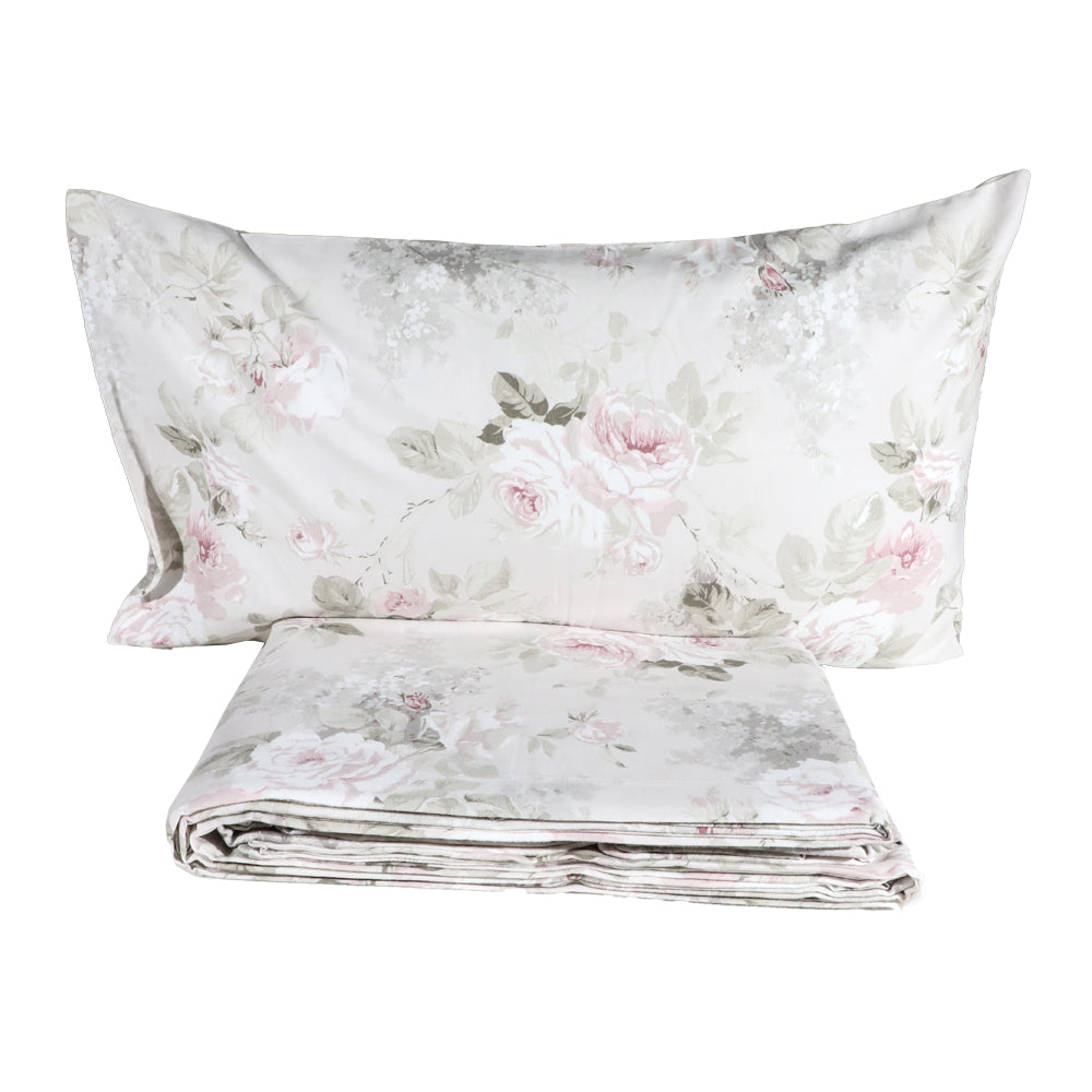 Roseto Imberti Flannel Double Sheet Set - Various Colors