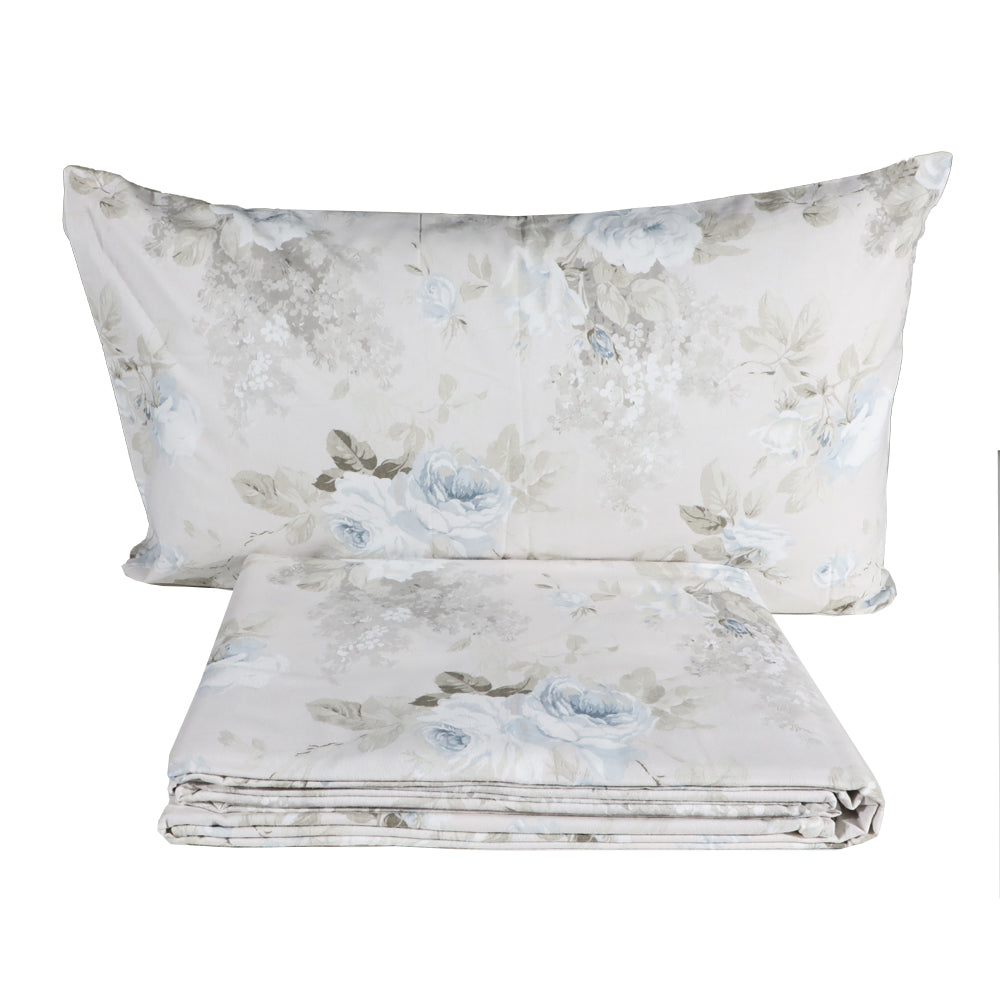 Roseto Imberti Flannel Double Sheet Set - Various Colors