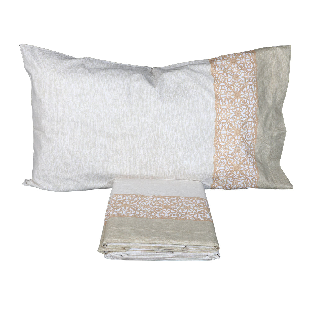 Maè Double Bed Set by Via Roma, 60 Versace 100% cotton