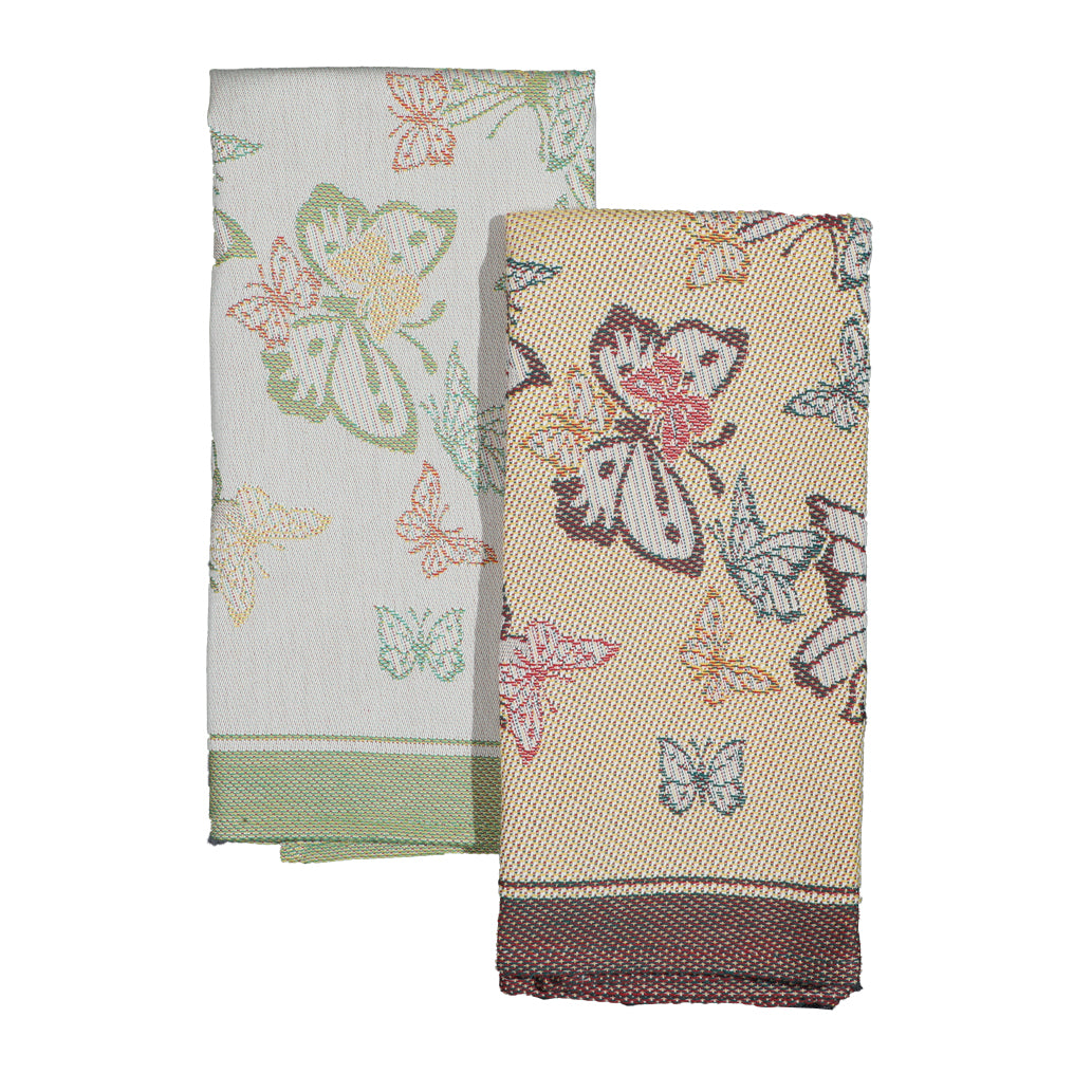 Kitchen Towel Artistic Fabric Umbrian Malibu Pure Cotton 50x70 cm Various Colors
