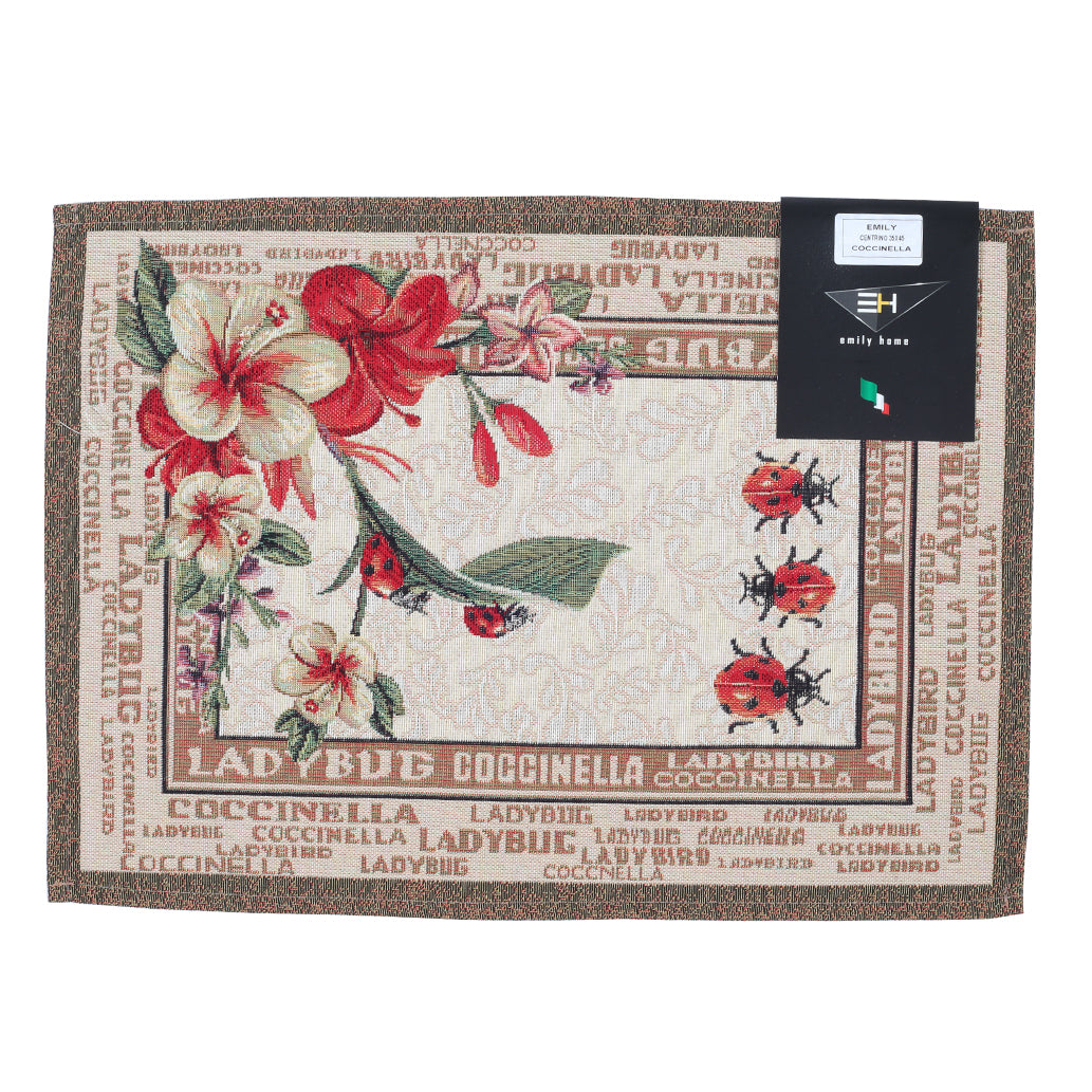 Gobelin Centerpiece Emily Home Ladybug (Various Sizes)