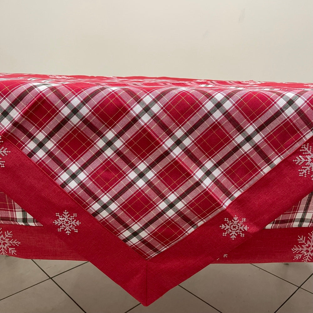 Botticelli Home Sleet Christmas Centerpiece 85x85 cm
