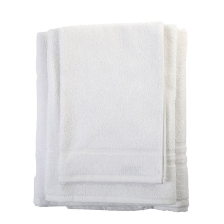 Botticelli Home Hotellerie Bath Sponge Set Shower + Face + Guest Towel 400g for Hotels and B&Bs