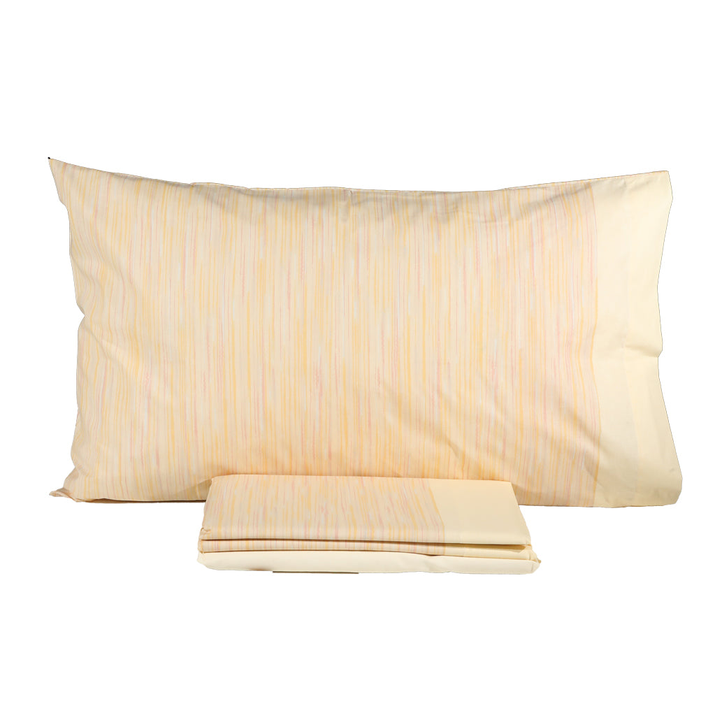 Completo Lenzuola Matrimoniale Gabel Performace Puro Cotone Vari Colori