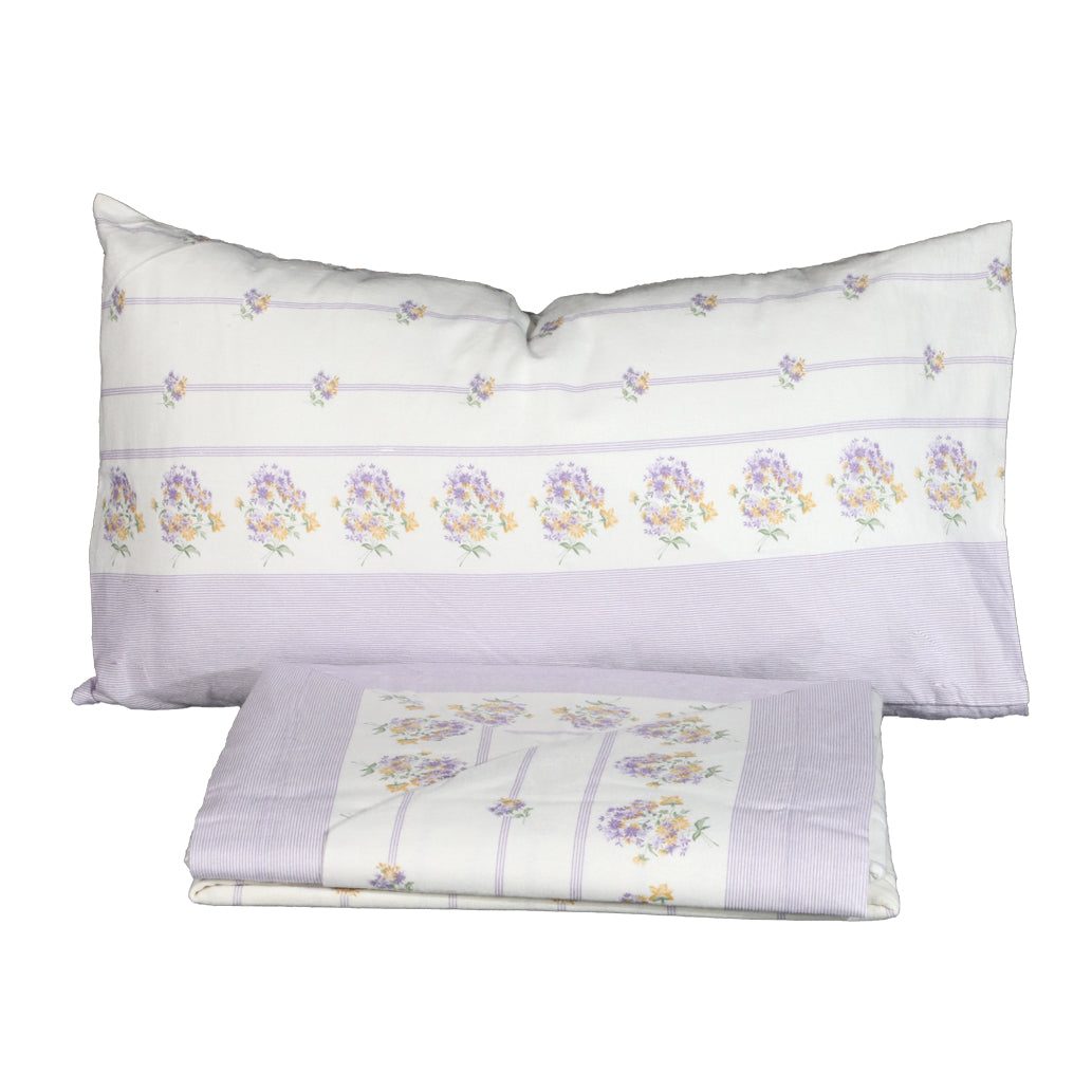 "MONTE ROSA" FLANNEL DOUBLE SHEET SET - BOTTICELLI HOME (Various Colours)