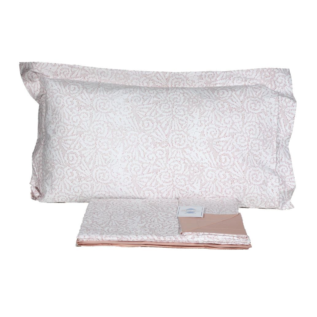 Pure Cotton Double Sheet Set Botticelli Home Embroidery Various Colors