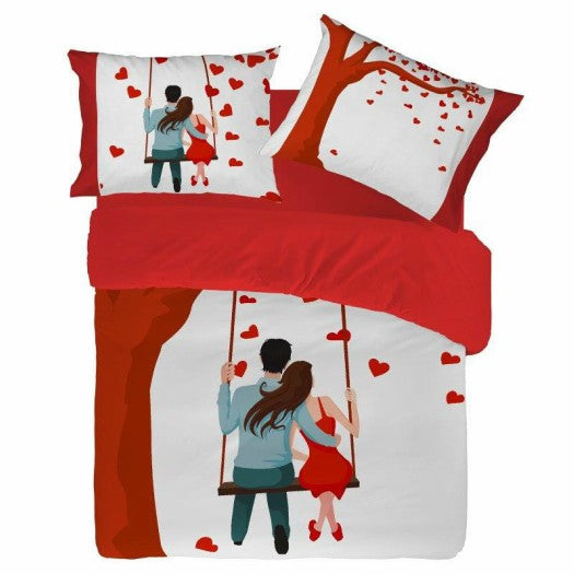 Pierre Cardin Swing Double Digital Print Sheet Set