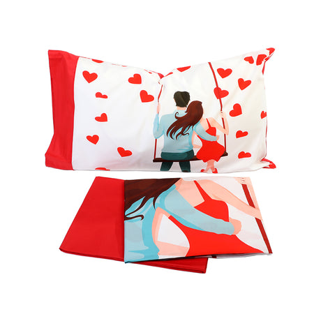 Pierre Cardin Swing Double Digital Print Sheet Set