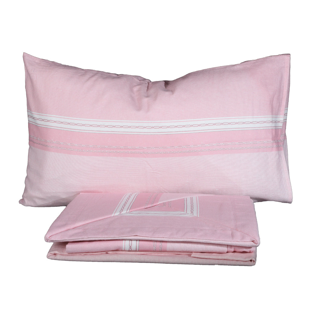 DOPPELBLATT-SET „Wow Effect“ FLANELL – Botticelli Home – ROSA