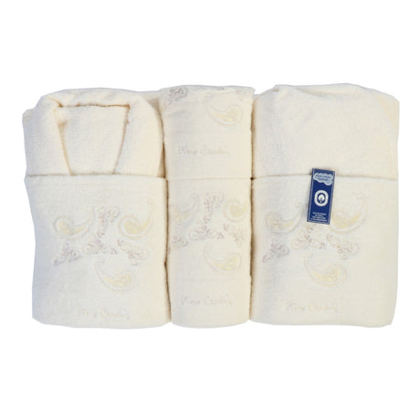 Complete Bathroom Sponge Pierre Cardin Monica 8 pcs Cream