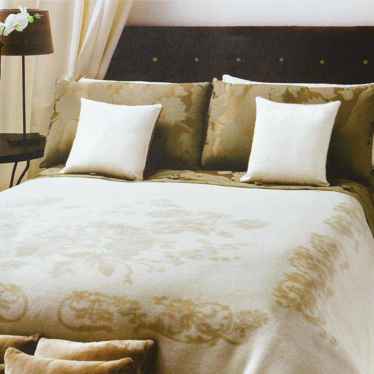 Coperta Pura Lana Vergine Matrimoniale Lanerossi Agata 230x270 cm