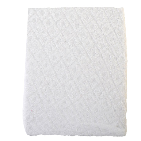 Fancy Home Geometry Double Sponge Mattress Cover for Hotels and B&Bs 180x200 cm