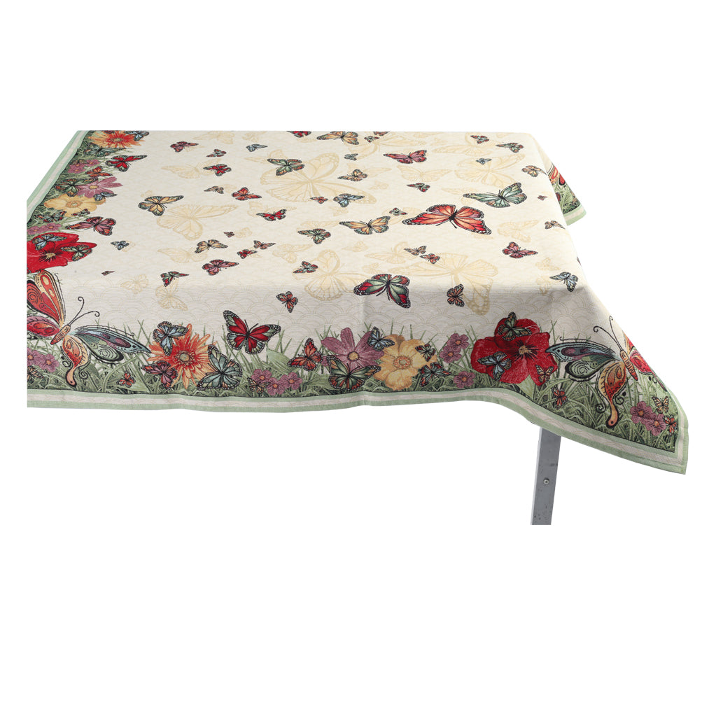 Gobelin Rectangular Table Cover Emily Home Butterfly 140 x 180 cm