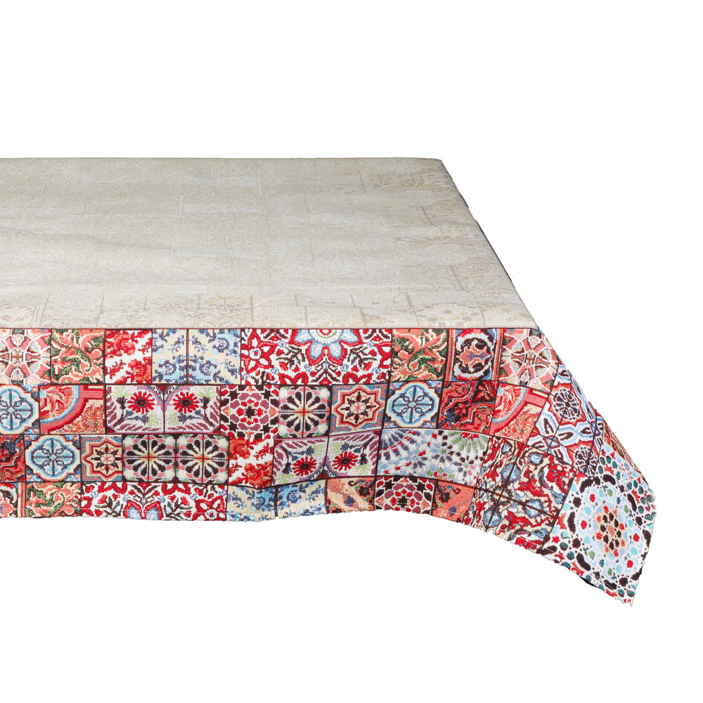 Copritavolo X 12 Posti in Gobelin Emily Home Ceramica 140x260 cm