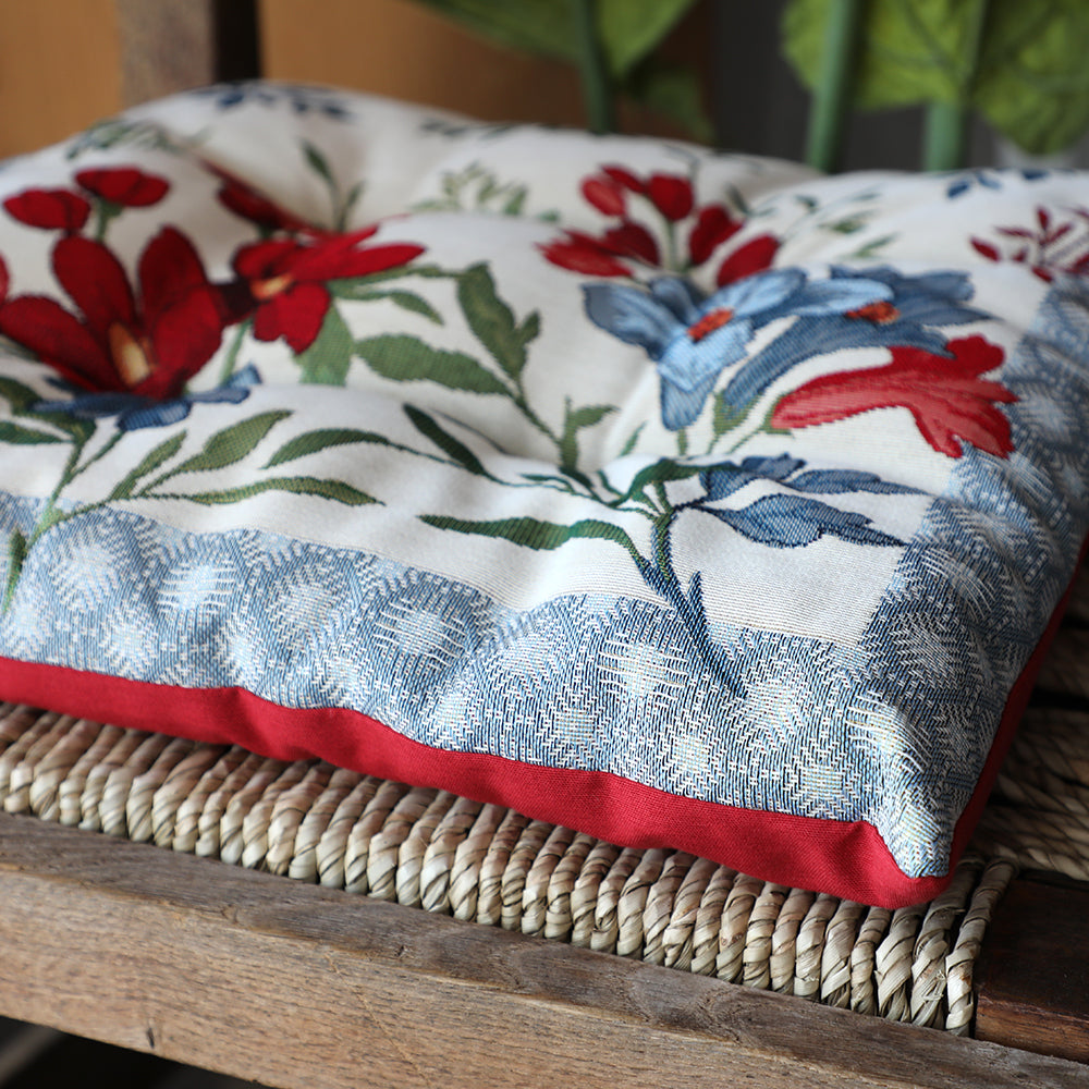 Emily Home Elsa Chair Cushion with Ties 40x40cm