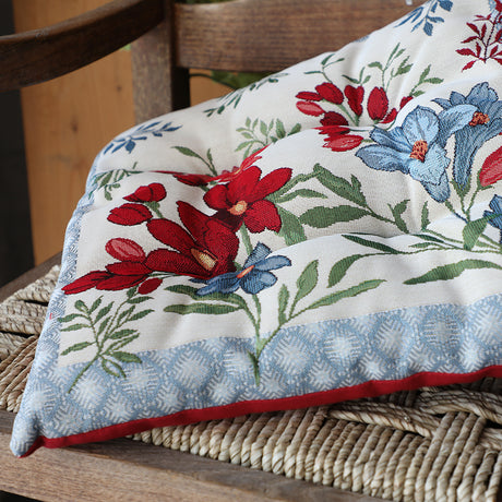 Emily Home Elsa Chair Cushion with Ties 40x40cm