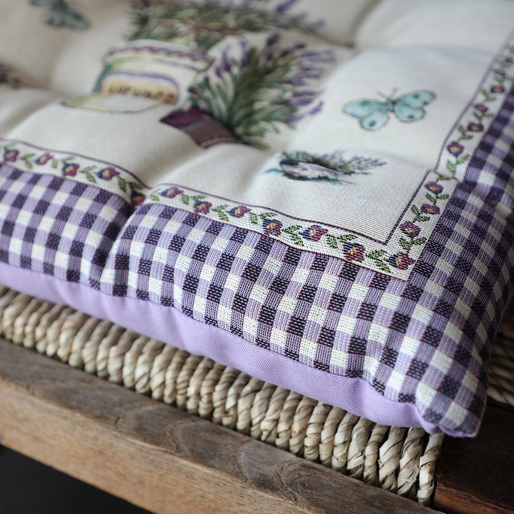 Cuscino Sedia con Laccetti Emily Home Essenza 40x40cm