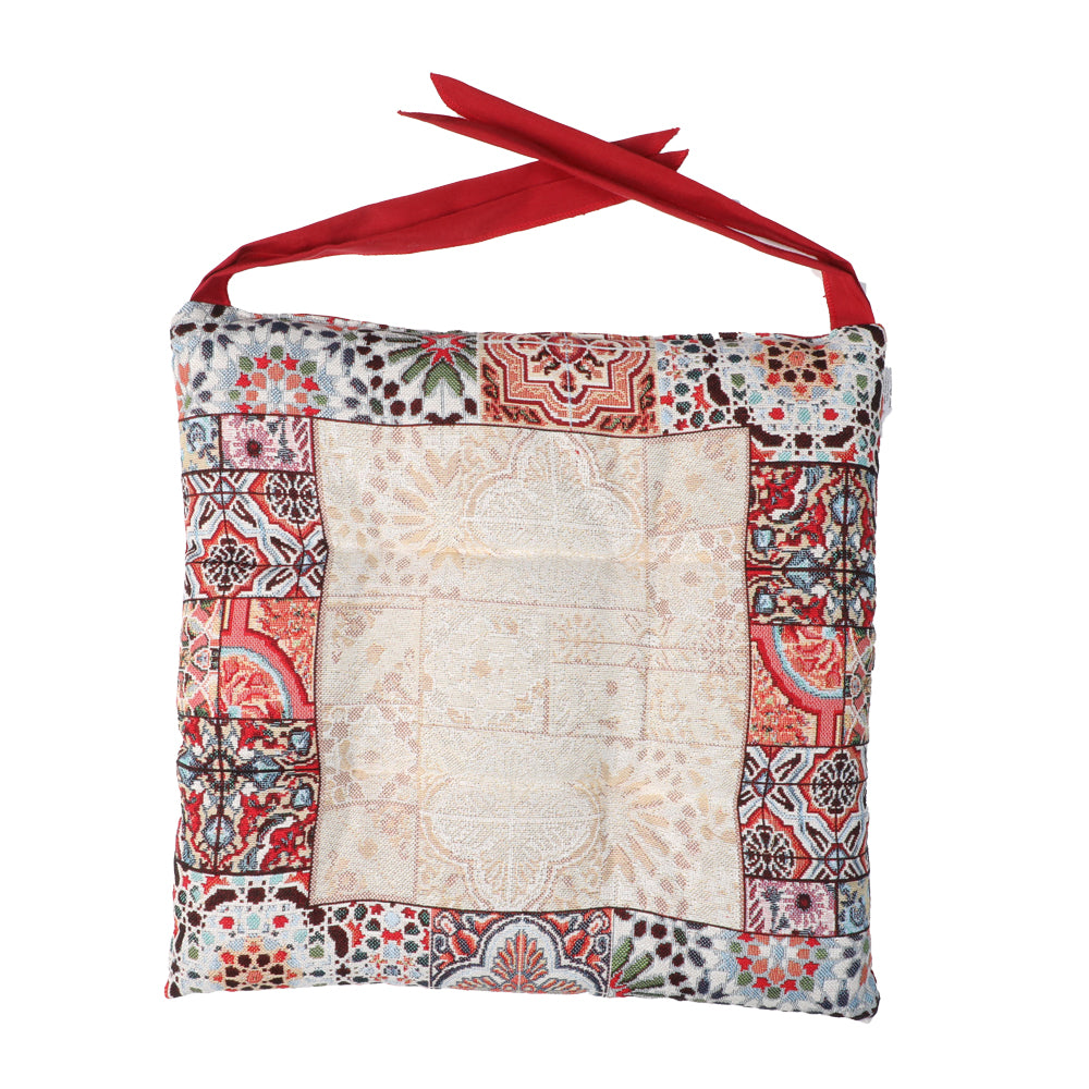 Cuscino Sedia in Gobelin Emily Home Ceramica 40x40 cm