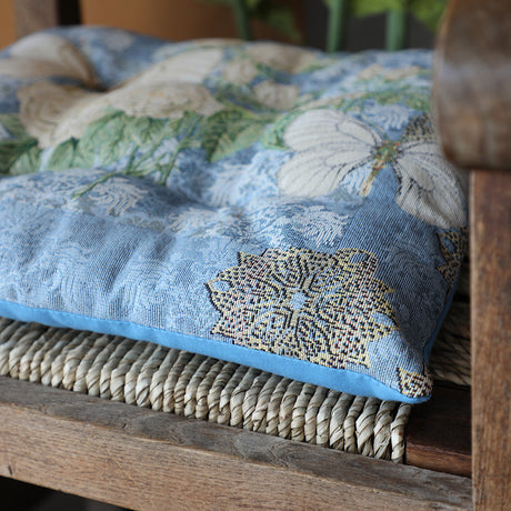 Emily Home Parsifal Chair Cushion with Laces in Gobelin 40x40cm